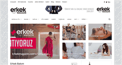 Desktop Screenshot of erkekmagazin.com
